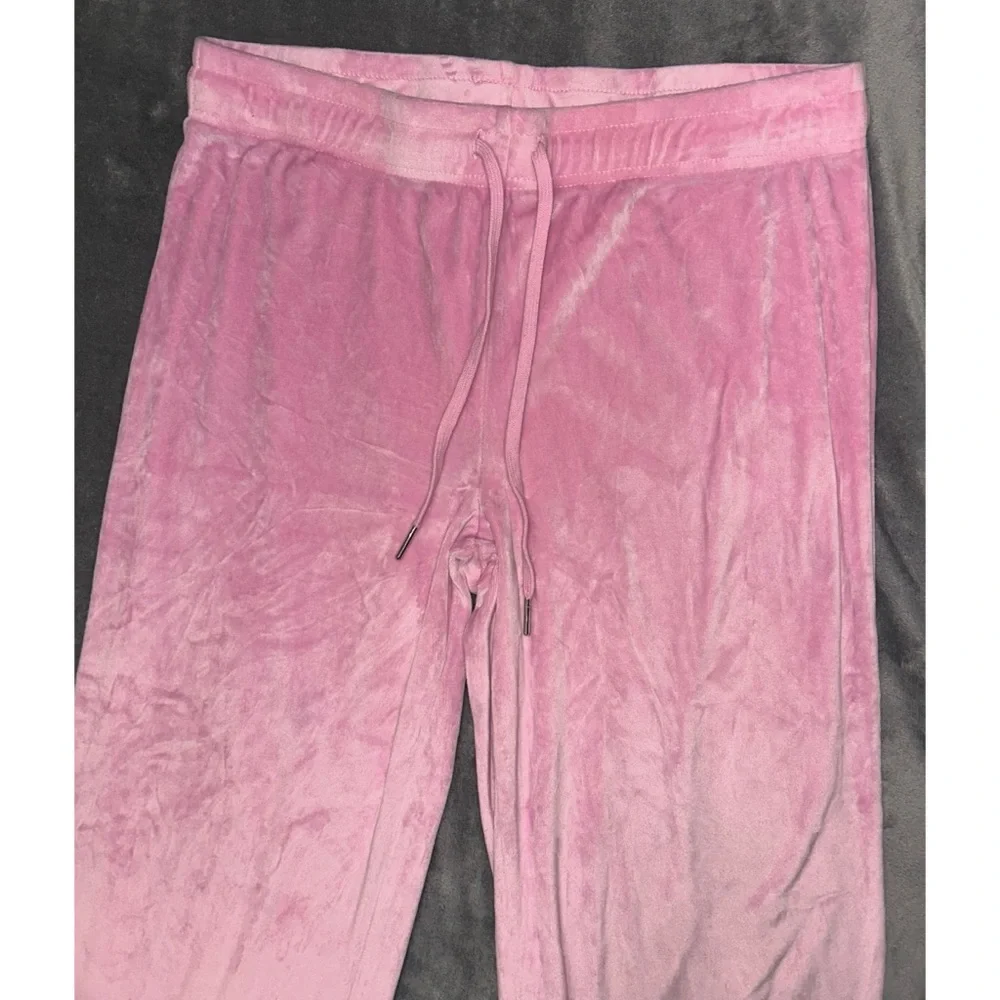 🩷 Juicy Couture Velour Rhinestone Logo Pajama Pants